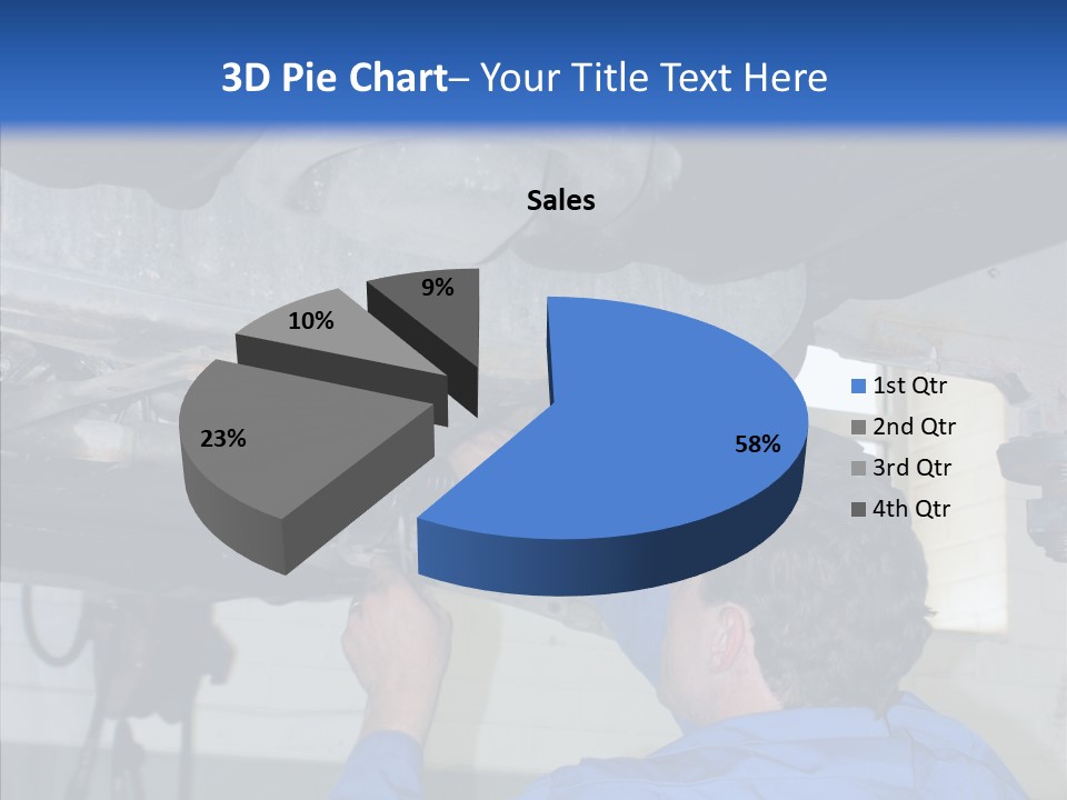 Gas Mechanical Collar PowerPoint Template