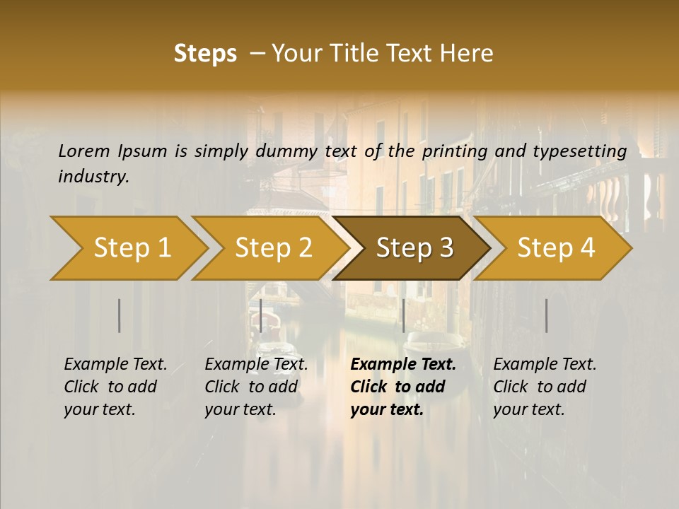 House Italia Trip PowerPoint Template