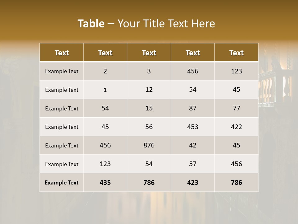 House Italia Trip PowerPoint Template