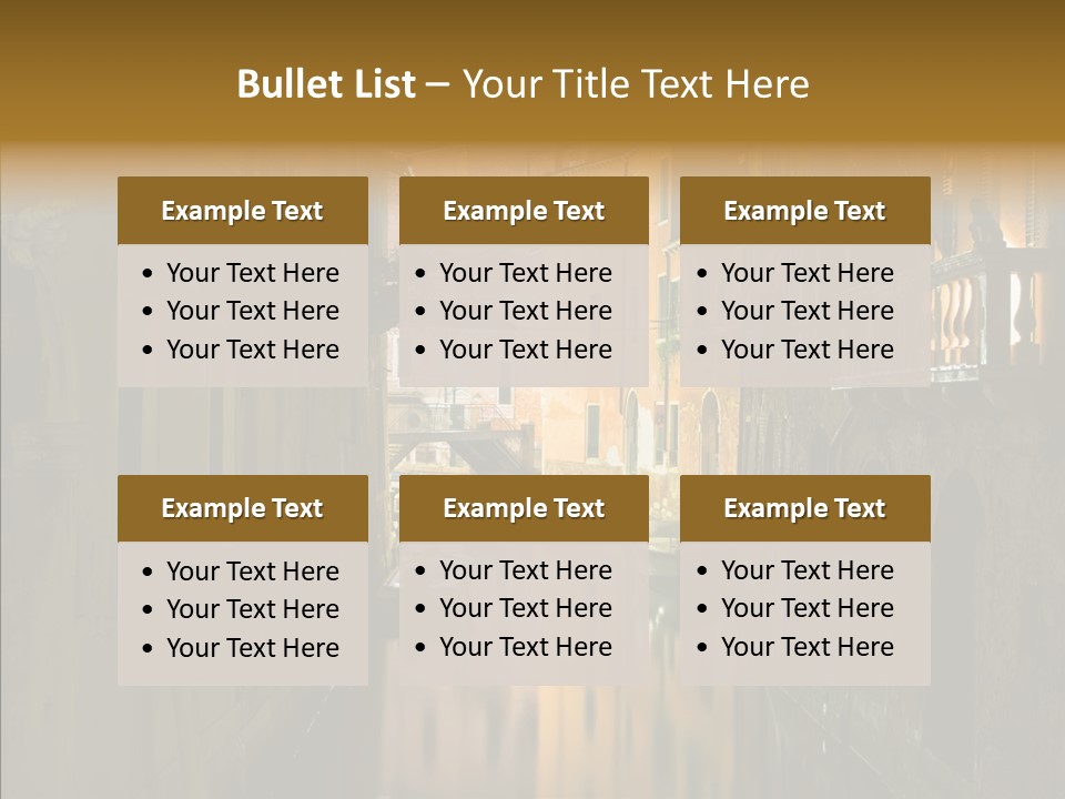 House Italia Trip PowerPoint Template