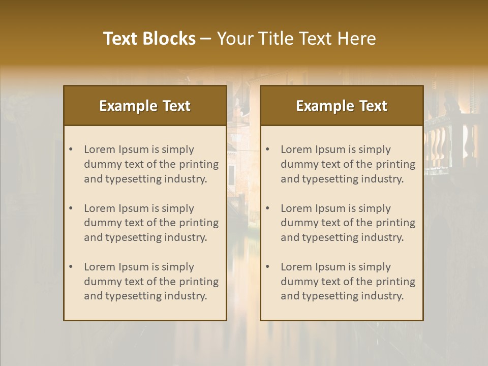 House Italia Trip PowerPoint Template