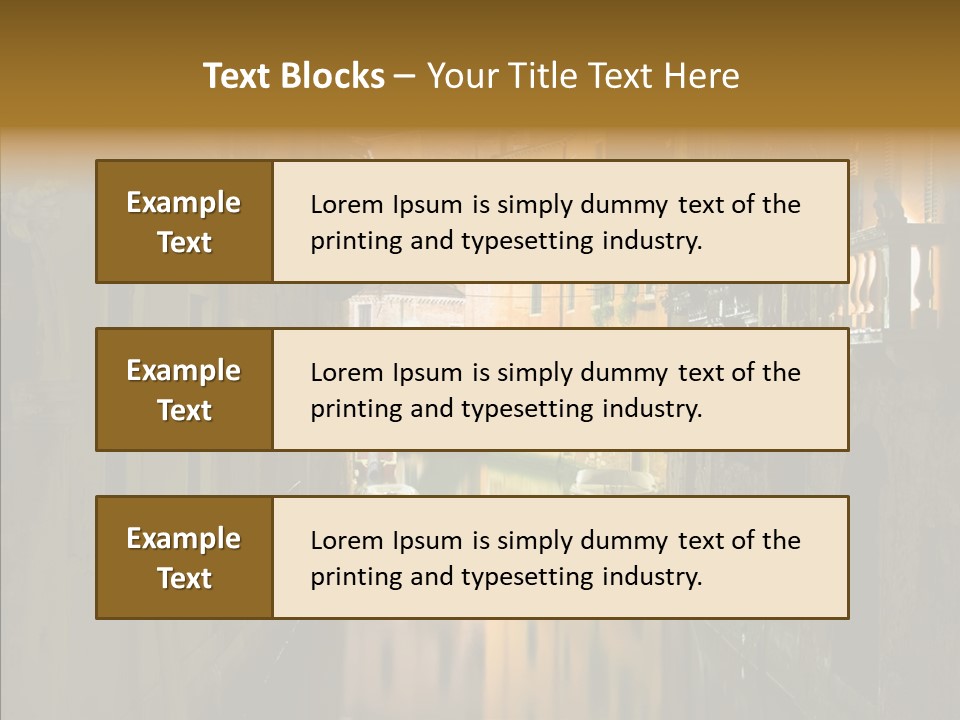 House Italia Trip PowerPoint Template