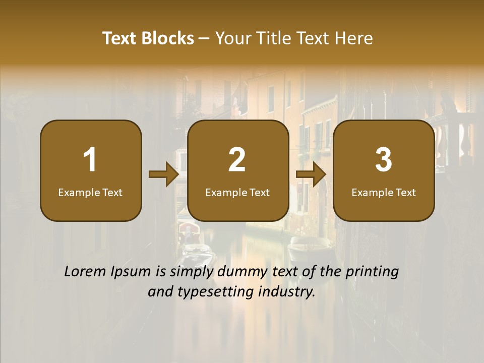 House Italia Trip PowerPoint Template