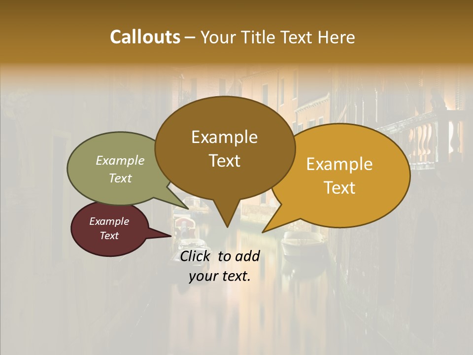 House Italia Trip PowerPoint Template