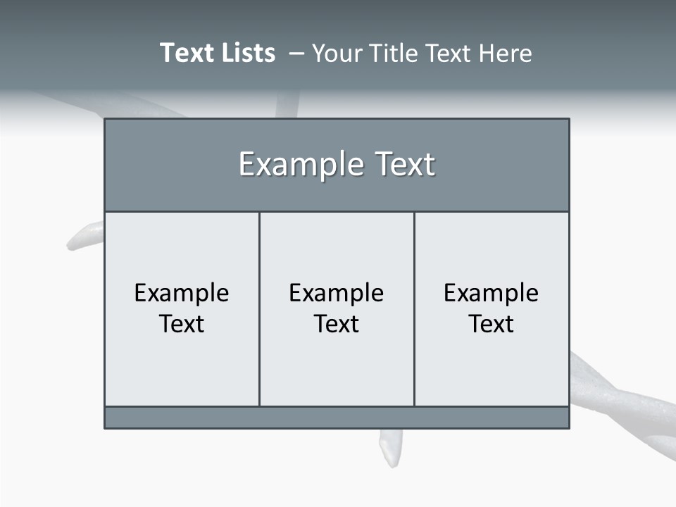 Rusty Chain Barriers PowerPoint Template