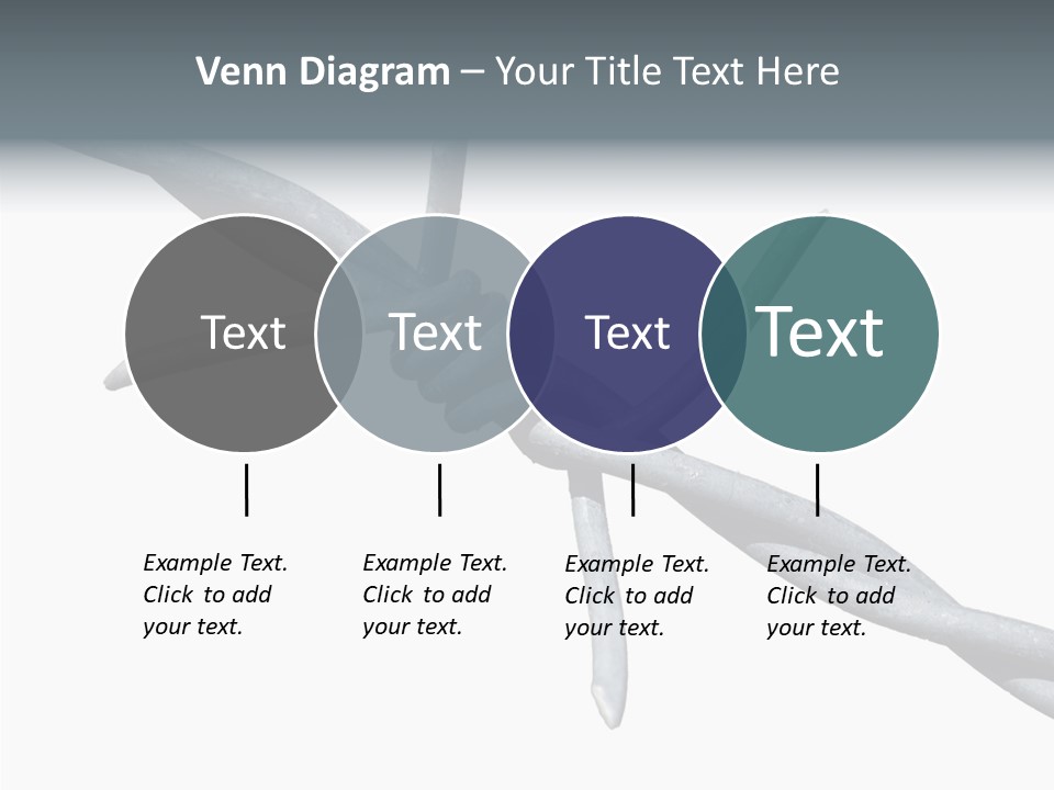 Rusty Chain Barriers PowerPoint Template