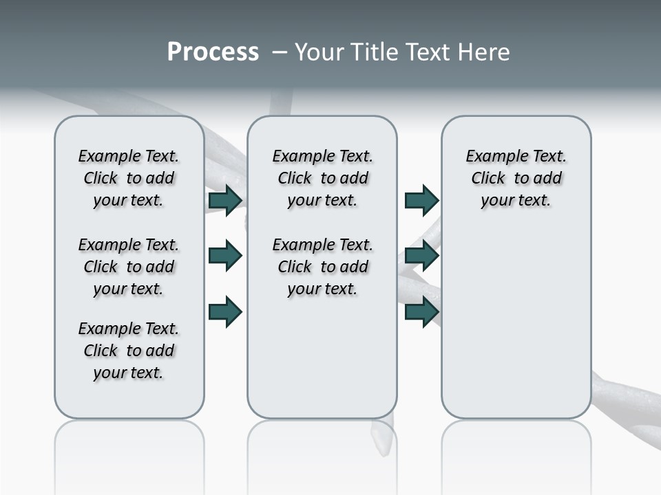 Rusty Chain Barriers PowerPoint Template