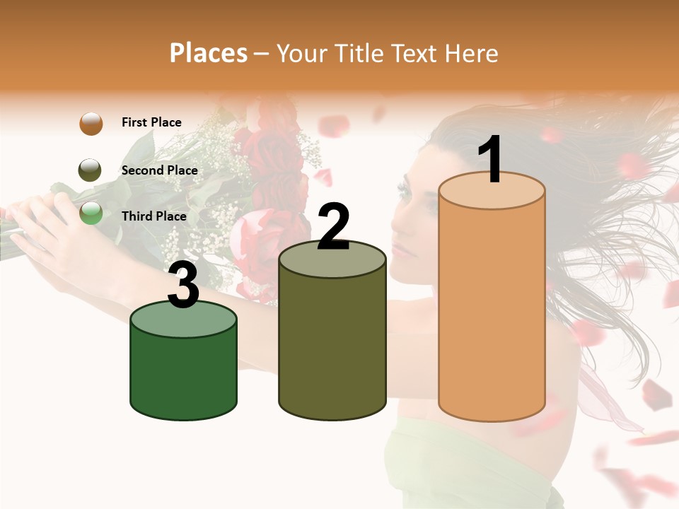 Indoor White Cosmetics PowerPoint Template