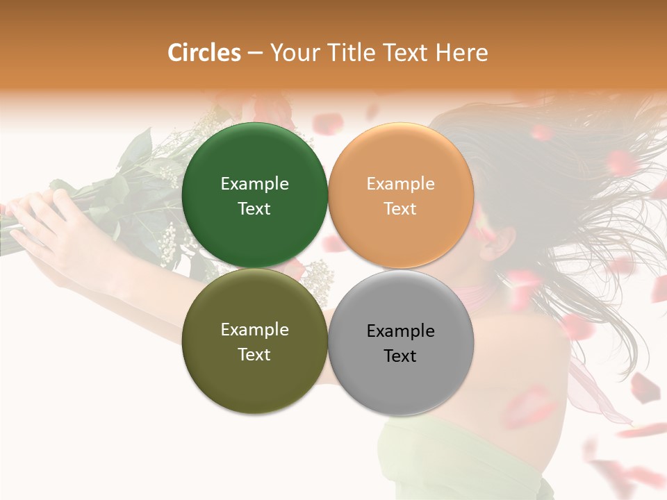 Indoor White Cosmetics PowerPoint Template