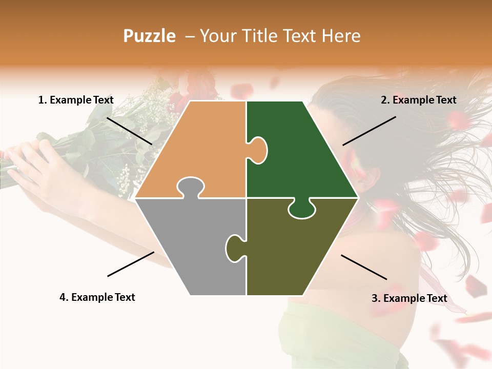 Indoor White Cosmetics PowerPoint Template