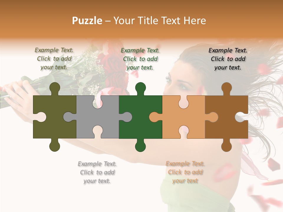 Indoor White Cosmetics PowerPoint Template