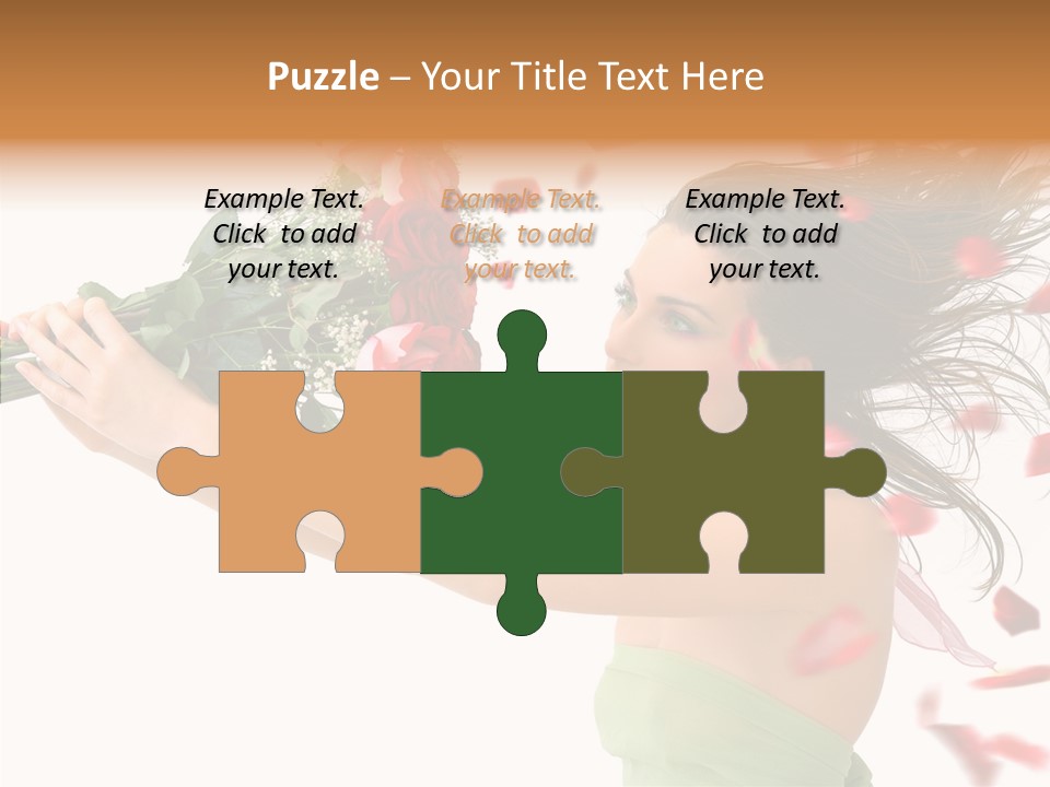 Indoor White Cosmetics PowerPoint Template