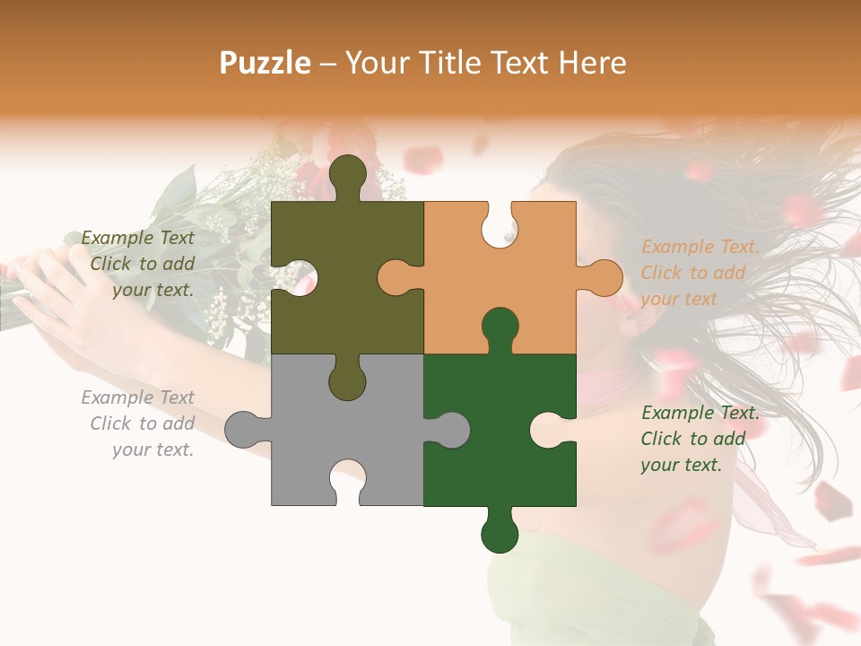 Indoor White Cosmetics PowerPoint Template