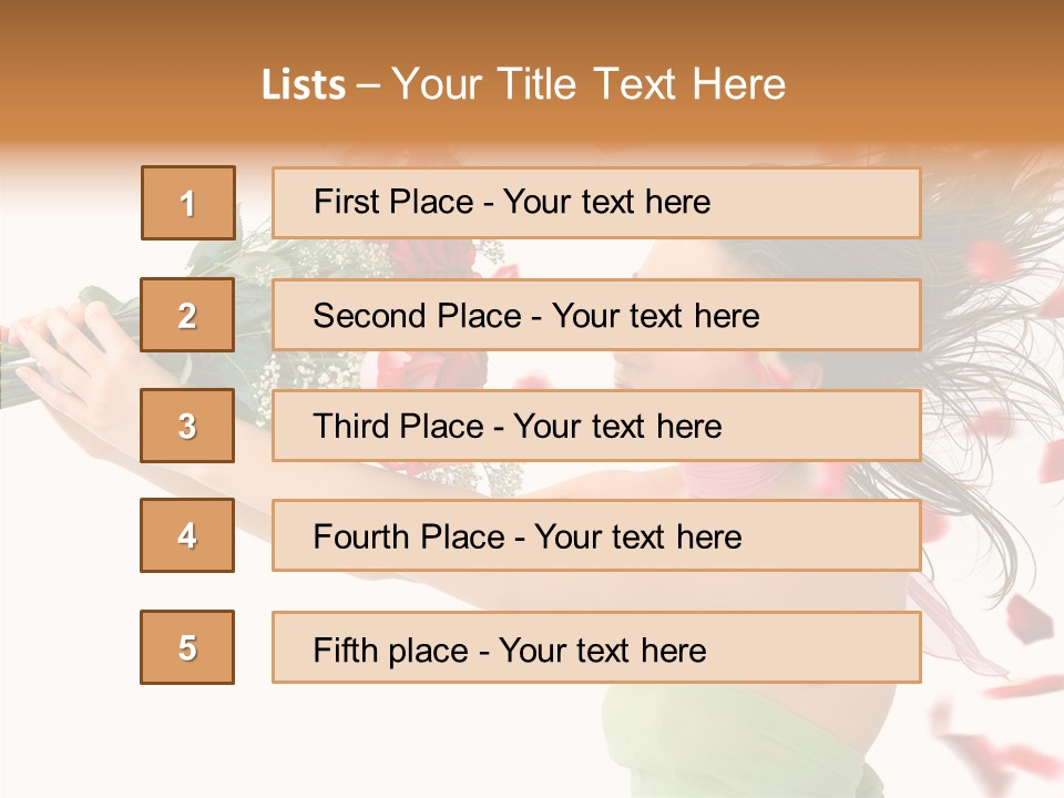 Indoor White Cosmetics PowerPoint Template