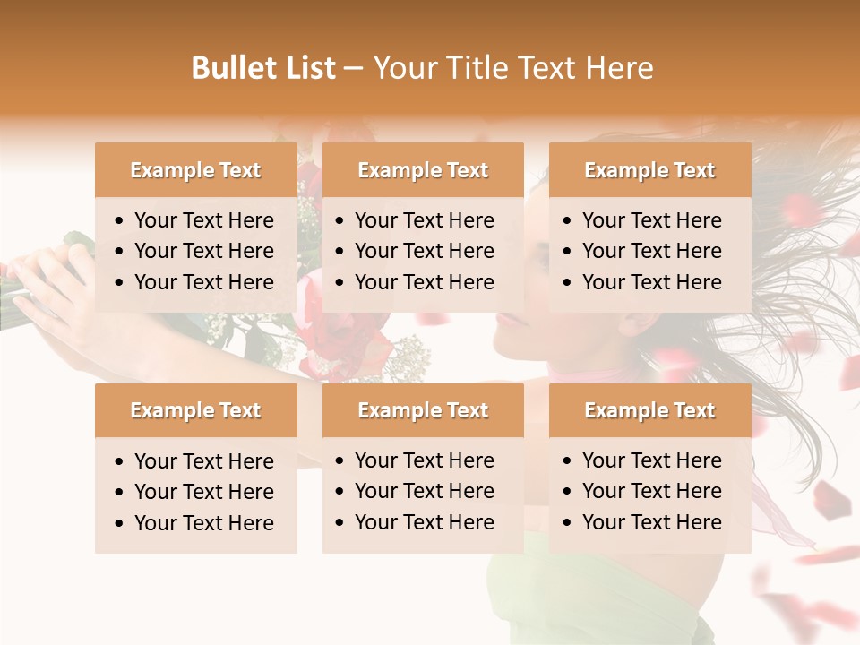 Indoor White Cosmetics PowerPoint Template