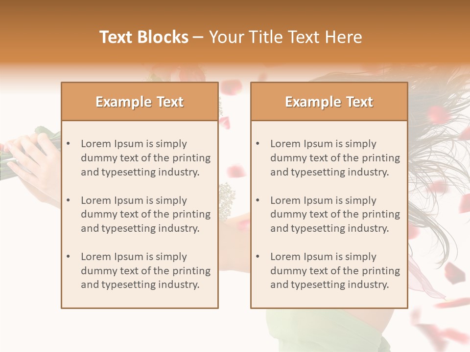 Indoor White Cosmetics PowerPoint Template