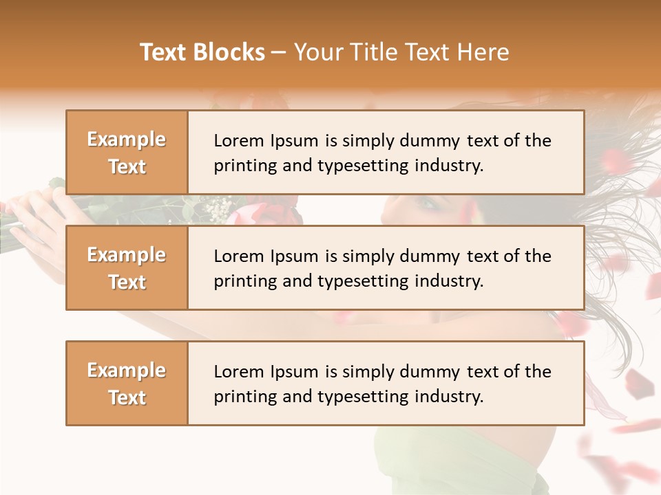Indoor White Cosmetics PowerPoint Template