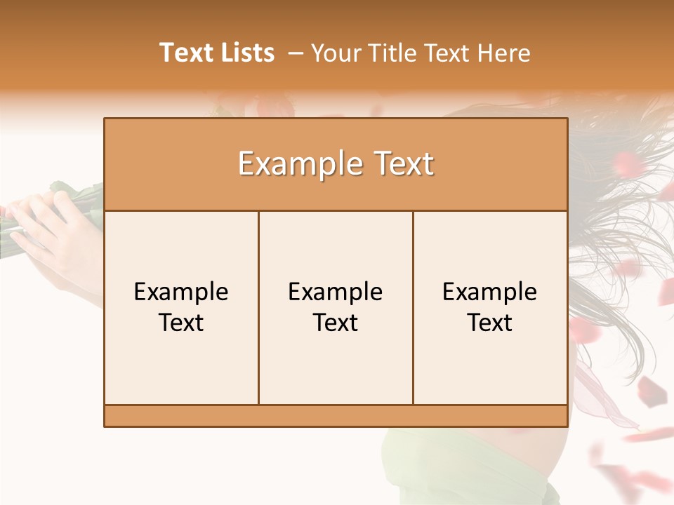 Indoor White Cosmetics PowerPoint Template