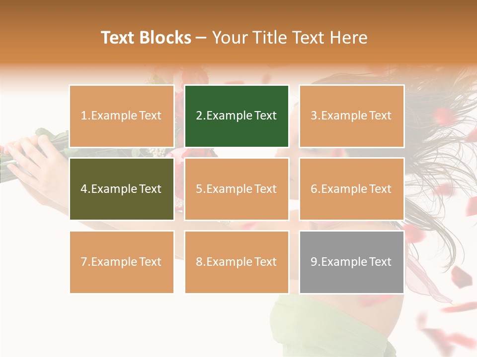 Indoor White Cosmetics PowerPoint Template