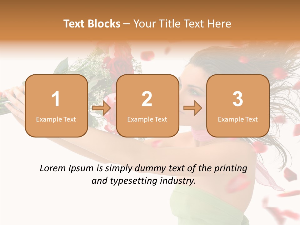 Indoor White Cosmetics PowerPoint Template