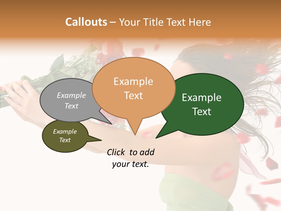 Indoor White Cosmetics PowerPoint Template