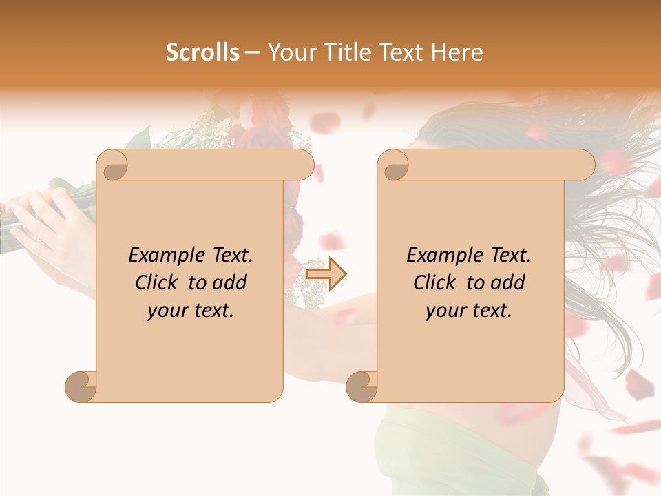 Indoor White Cosmetics PowerPoint Template