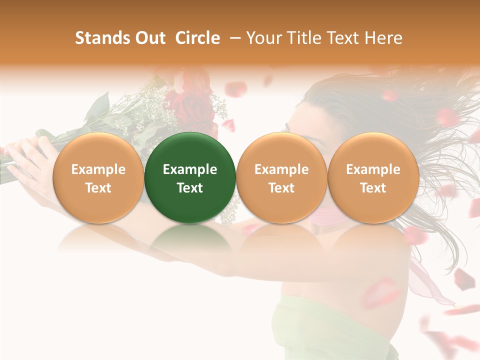 Indoor White Cosmetics PowerPoint Template