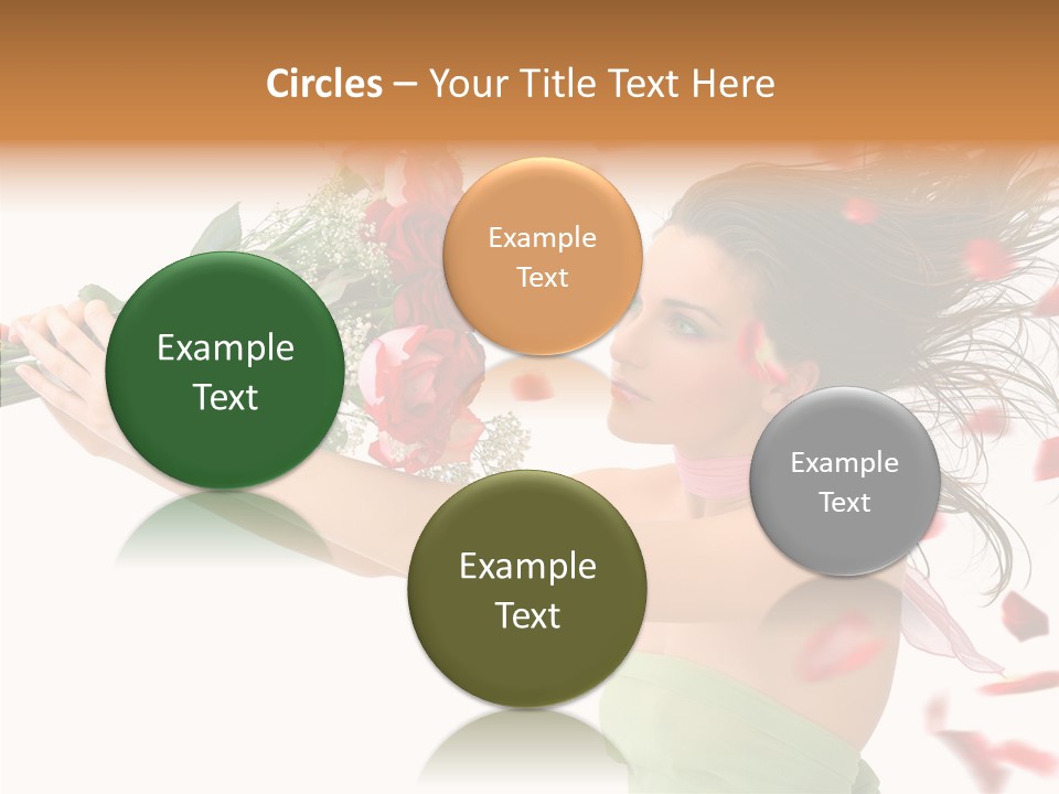 Indoor White Cosmetics PowerPoint Template