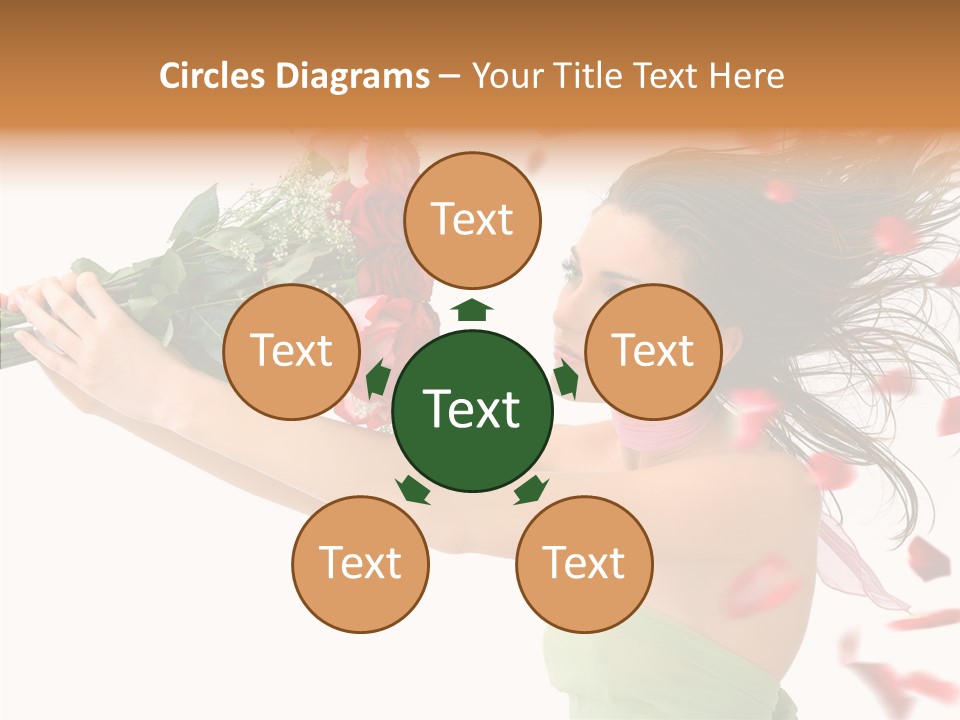 Indoor White Cosmetics PowerPoint Template