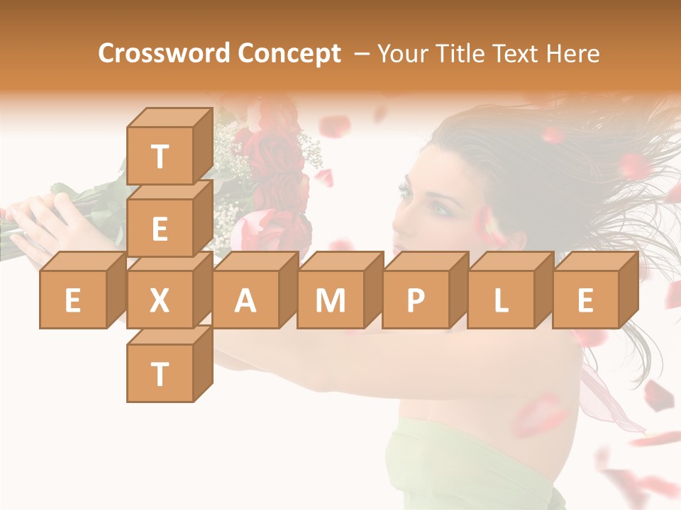 Indoor White Cosmetics PowerPoint Template