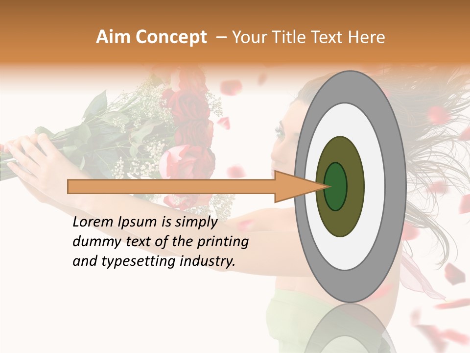 Indoor White Cosmetics PowerPoint Template