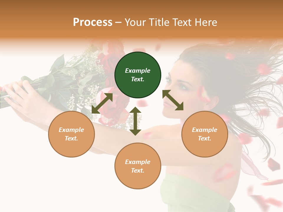 Indoor White Cosmetics PowerPoint Template