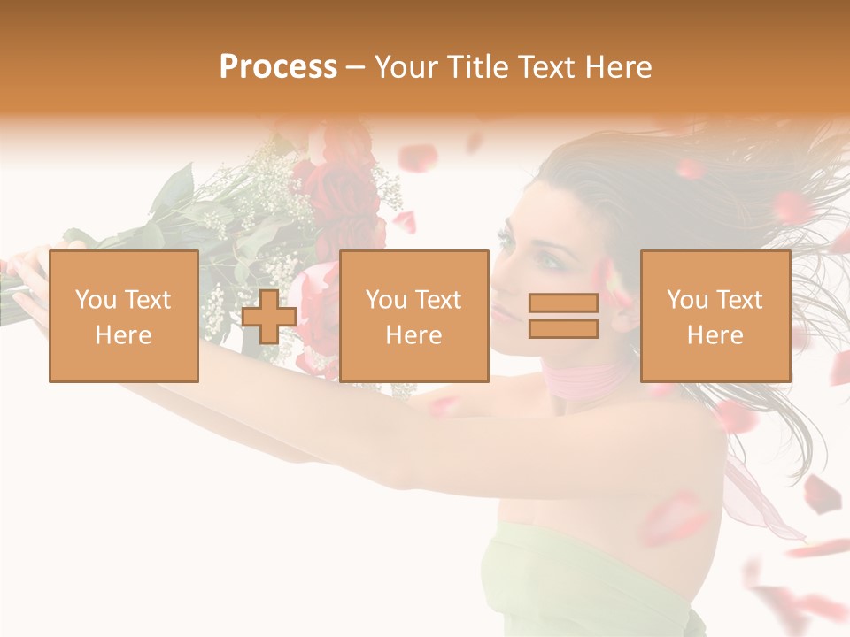 Indoor White Cosmetics PowerPoint Template