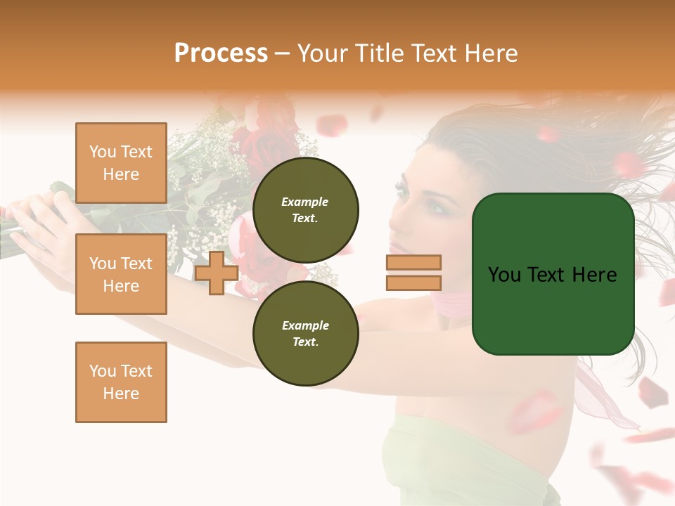 Indoor White Cosmetics PowerPoint Template