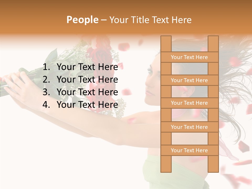 Indoor White Cosmetics PowerPoint Template