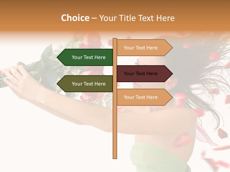 Indoor White Cosmetics PowerPoint Template