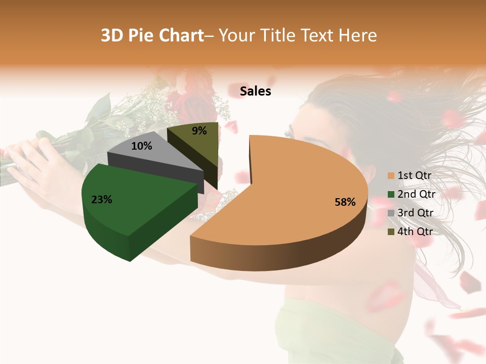 Indoor White Cosmetics PowerPoint Template