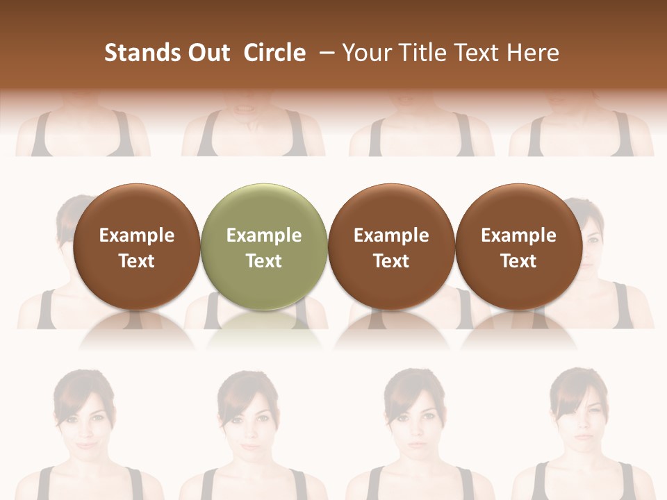 Management Teamwork Corporation PowerPoint Template