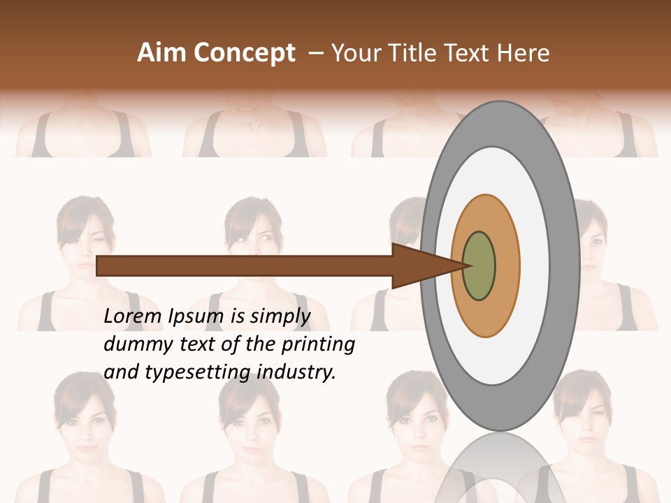 Management Teamwork Corporation PowerPoint Template