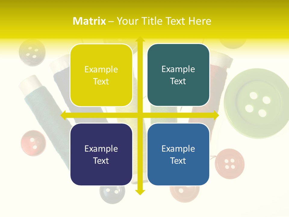 Pile White Colorful PowerPoint Template