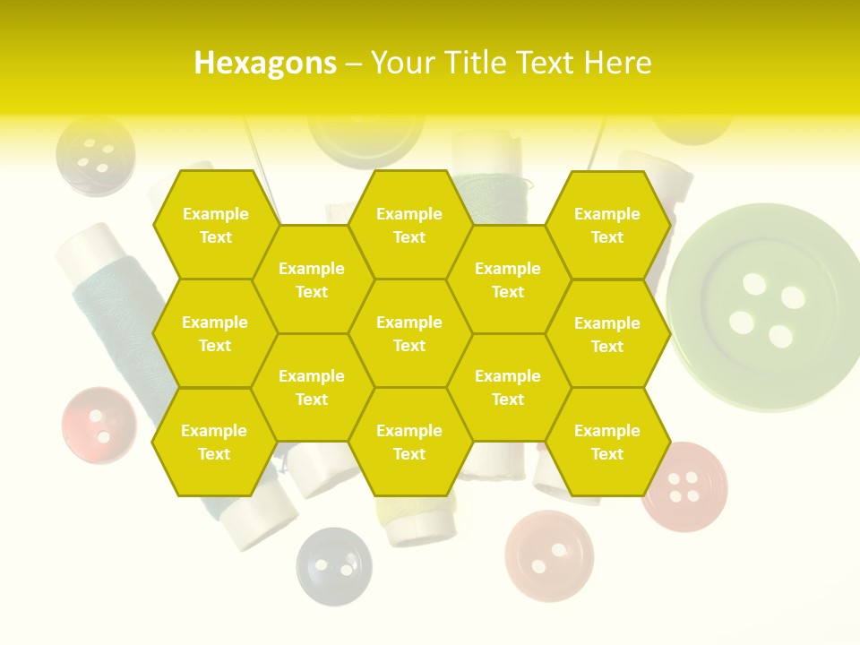 Pile White Colorful PowerPoint Template