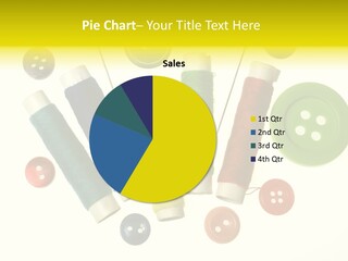 Pile White Colorful PowerPoint Template
