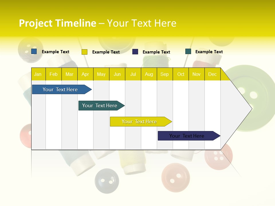 Pile White Colorful PowerPoint Template