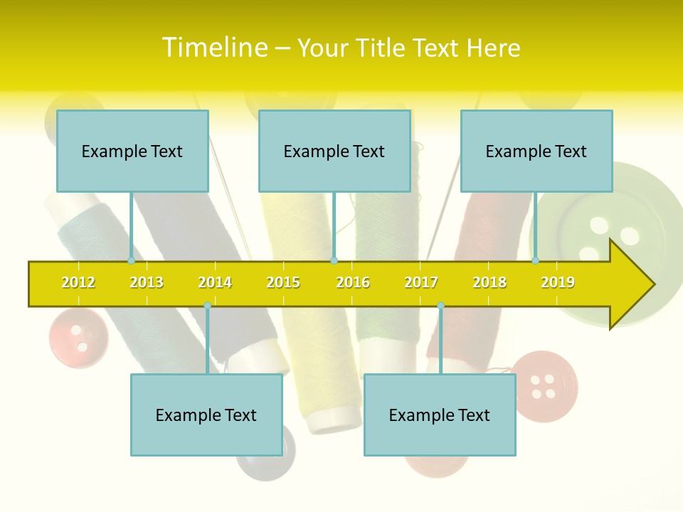 Pile White Colorful PowerPoint Template