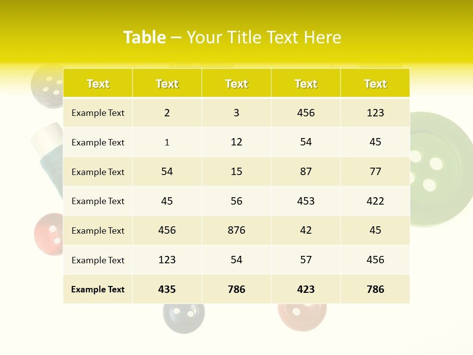 Pile White Colorful PowerPoint Template