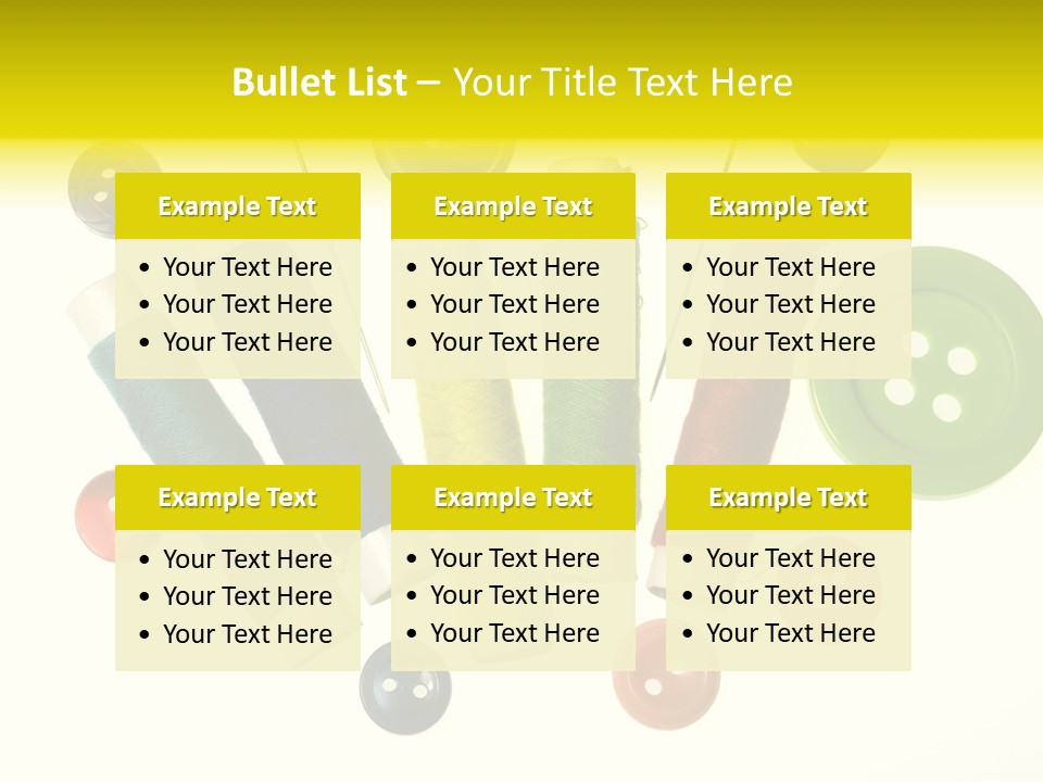 Pile White Colorful PowerPoint Template