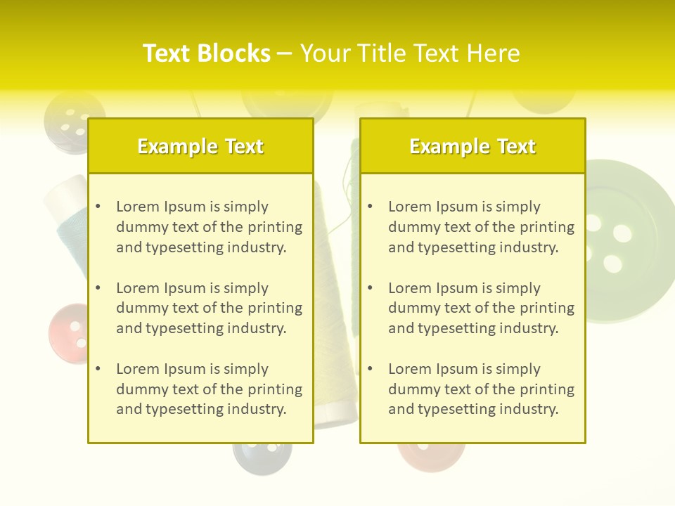 Pile White Colorful PowerPoint Template