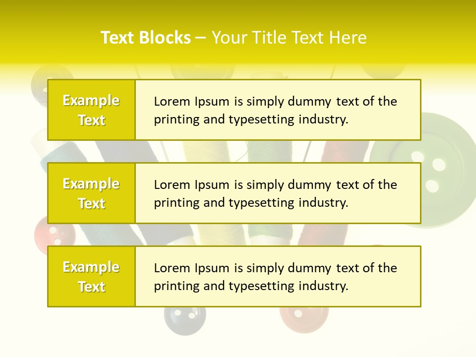 Pile White Colorful PowerPoint Template