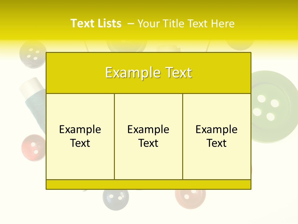Pile White Colorful PowerPoint Template