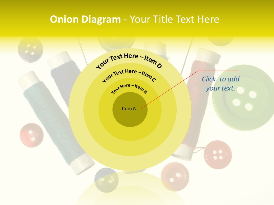 Pile White Colorful PowerPoint Template